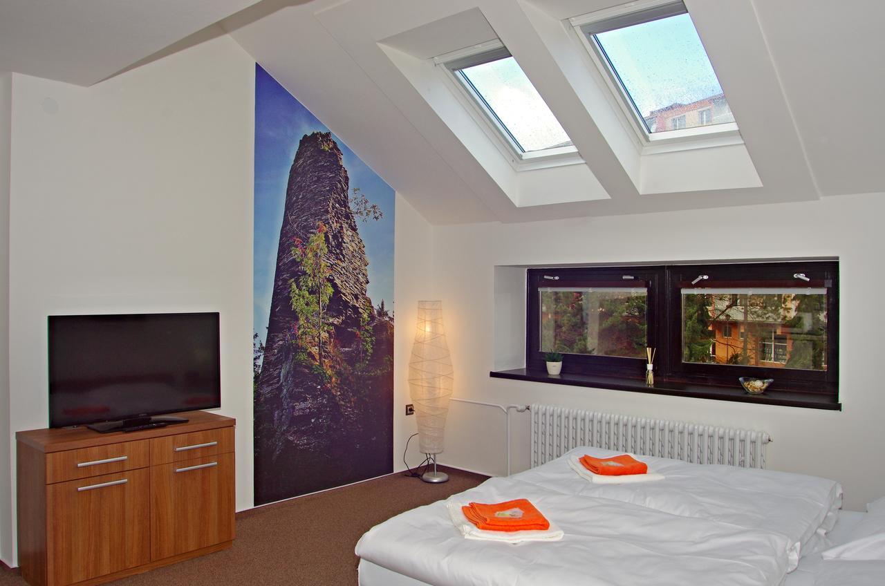 Hotel Pod Radnici Šumperk Esterno foto